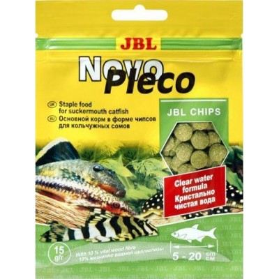 JBL "Novo Pleco" 15 г (основной корм для кольчужных сомов) JBL "Novo Pleco" 15 г (основной корм для кольчужных сомов)