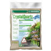 Dennerle "Crystal Quartz" Природный Белый, 1-2 мм, 5 кг (грунт аквариумный)