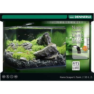 Dennerle "Nano Scaper's Tank Basic" 55 л, 45*36*34 см (аквариумный набор) Dennerle "Nano Scaper's Tank Basic" 55 л, 45*36*34 см (аквариумный набор)