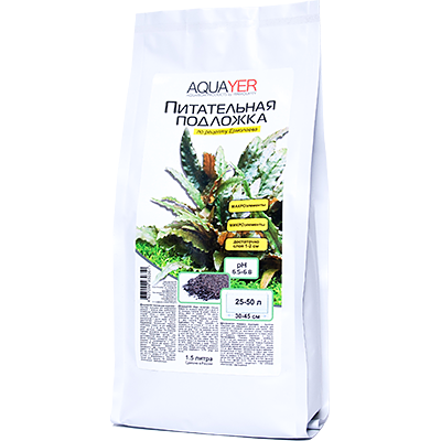 Aquayer "Питательная подложка" 1.5 л (грунтовая подкормка для растений) Aquayer "Питательная подложка" 1.5 л (грунтовая подкормка для растений)