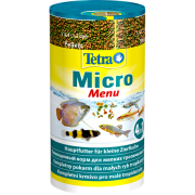 Tetra "Micro Menu" 100 мл (4 в 1 корм для маленьких рыбок)