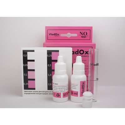 VladOx "NO2 тест" для измерения концентрации нитритов VladOx "NO2 тест" для измерения концентрации нитритов