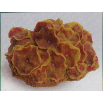 Коралл пластиковый жёлто-красный, 14*12*7 см (SH011RY) Коралл пластиковый жёлто-красный, 14*12*7 см (SH011RY)