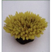 Коралл пластиковый жёлтый, 7.5*6.5*3.6 см (MA114Y)