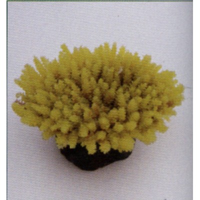 Коралл пластиковый жёлтый, 7.5*6.5*3.6 см (MA114Y) Коралл пластиковый жёлтый, 7.5*6.5*3.6 см (MA114Y)