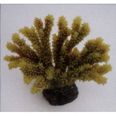 Коралл пластиковый жёлтый, 9.5*5.8*7см (MA108Y) Коралл пластиковый жёлтый, 9.5*5.8*7см (MA108Y)