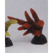 Коралл пластиковый красный, 8*6.5*8 см (MA122R)