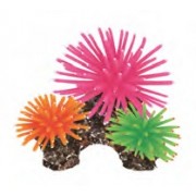 FI "Композиция из мягких кораллов (розовый/оранжевый/зелёный)" 10*6*8 см