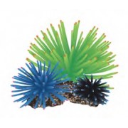 FI "Композиция из мягких кораллов (зелёнй/синий/чёрный)" 10.5*9.5*8 см