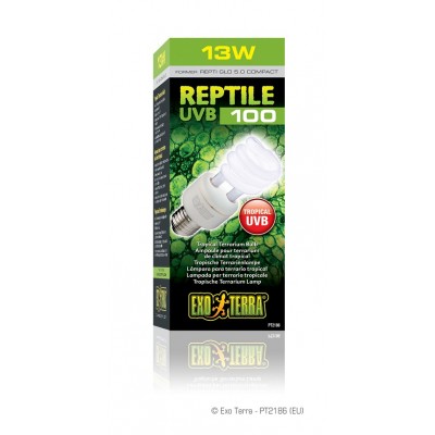 Exo Terra "Reptile UVB 100" 13 Вт (ультрафиолетовая лампа для тропического террариума) Exo Terra "Reptile UVB 100" 13 Вт (ультрафиолетовая лампа для тропического террариума)
