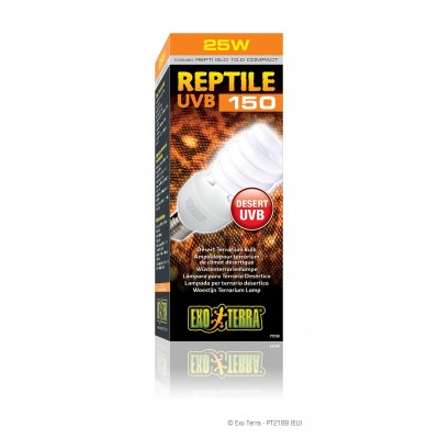 Exo Terra "Reptile UVB 150" 25 Вт (ультрафиолетовая лампа для пустынного террариума) Exo Terra "Reptile UVB 150" 25 Вт (ультрафиолетовая лампа для пустынного террариума)