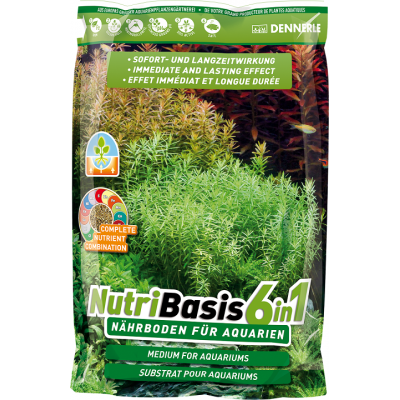 Dennerle "NutriBasis 6 in 1" 9.6 кг на 160-250л.(питательная подложка) Dennerle "NutriBasis 6 in 1" 9.6 кг на 160-250л.(питательная подложка)