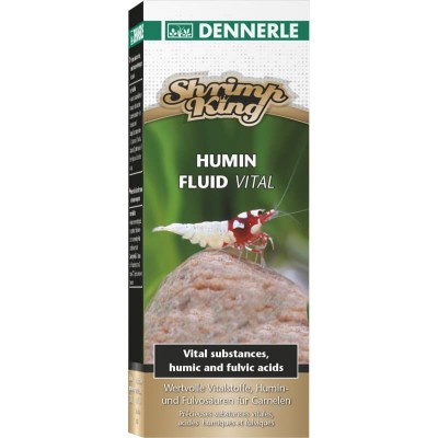 Dennerle Shrimp King Humin Fluid Vital ( Гуминовые кислоты) 100 мл на 2000лл Dennerle Shrimp King Humin Fluid Vital ( Гуминовые кислоты) 100 мл на 2000лл