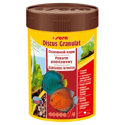 Sera "Discus Granulat" 100 мл (гранулы) Sera "Discus Granulat" 100 мл (гранулы)