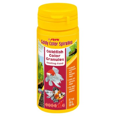 Sera "Goldy Color Spirulina" 50 мл (гранулы) Sera "Goldy Color Spirulina" 50 мл (гранулы)