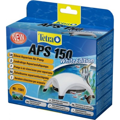 Tetra "APS 150 White Edition" 150 л/час, 80-150 л, 3.1 Вт (компрессор) Tetra "APS 150 White Edition" 150 л/час, 80-150 л, 3.1 Вт (компрессор)