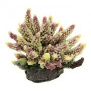 Коралл пластиковый жёлто-фиолетовый, 11.5*10*9 см (SH095PUY)