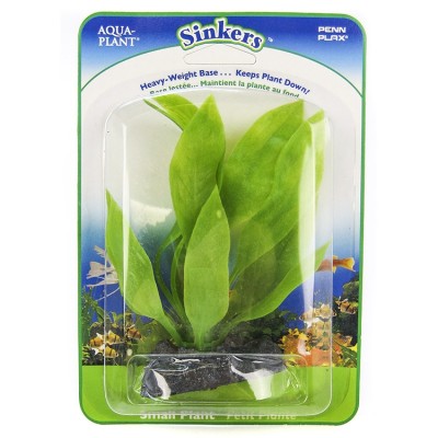 Penn-plax "Эхинодорус утяжелённый" 13см (растение пластиковое) Penn-plax "Эхинодорус утяжелённый" 13см (растение пластиковое)