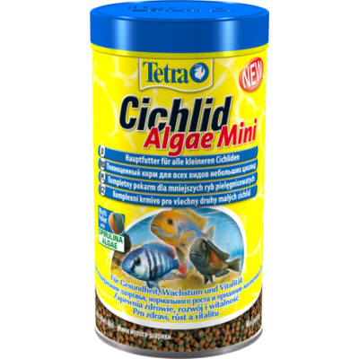 Tetra "Cichlid Algae Mini Pellets" 500 мл (мелкие гранулы) Tetra "Cichlid Algae Mini Pellets" 500 мл (мелкие гранулы)