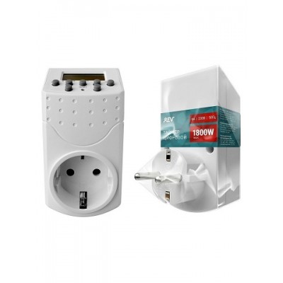 REV "Таймер цифровой" 140 вкл/выкл в неделю, интервал 1 мин REV "Таймер цифровой" 140 вкл/выкл в неделю, интервал 1 мин