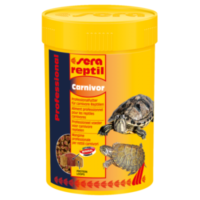 Sera reptil Professional "Carnivor" 100 мл (двойные гранулы для плотоядных рептилий) Sera reptil Professional "Carnivor" 100 мл (двойные гранулы для плотоядных рептилий)