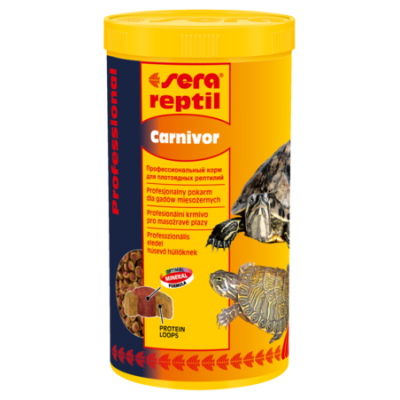 Sera reptil Professional "Carnivor" 1 л (корм для черепах) Sera reptil Professional "Carnivor" 1 л (корм для черепах)