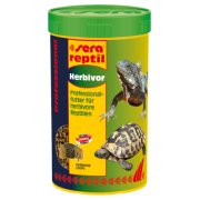 Sera reptil Professional "Herbivor" 250 мл (двойные гранулы для растительноядных рептилий)