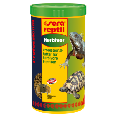 Sera reptil Professional "Herbivor" 1 л (двойные гранулы для растительноядных рептилий) Sera reptil Professional "Herbivor" 1 л (двойные гранулы для растительноядных рептилий)