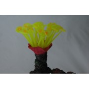 Коралл пластиковый жёлтый, 10*10*19 см (CA008Y)