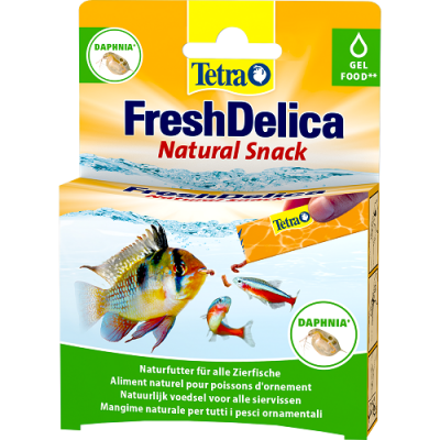 Tetra "FreshDelica Natural Snack Daphnia" 48 г (желе из дафнии) Tetra "FreshDelica Natural Snack Daphnia" 48 г (желе из дафнии)