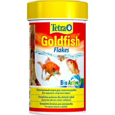 Tetra "Goldfish Flakes" 100 мл (хлопья для золотых рыбок) Tetra "Goldfish Flakes" 100 мл (хлопья для золотых рыбок)