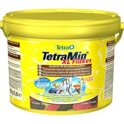 Tetra "TetraMin XL Flakes" 3.6 л (крупные хлопья для всех рыб) Tetra "TetraMin XL Flakes" 3.6 л (крупные хлопья для всех рыб)