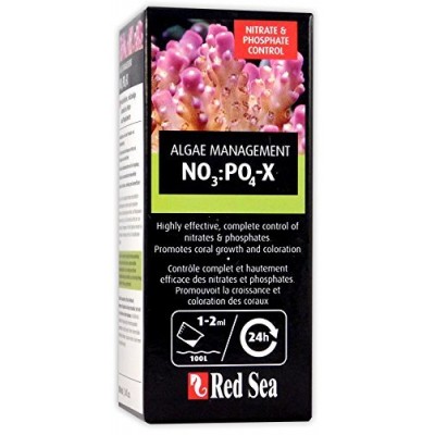 Red Sea "Algae Management NO3-PO4-X" 100 мл (снижение уровня нитратов и фосфатов) Red Sea "Algae Management NO3-PO4-X" 100 мл (снижение уровня нитратов и фосфатов)