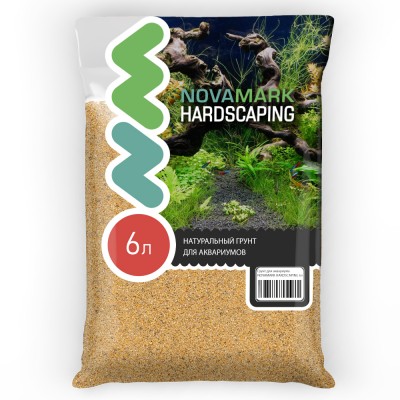 Novamark "Hardscaping Янтарный Песок" 0.8-2 мм, 6 л Novamark "Hardscaping Янтарный Песок" 0.8-2 мм, 6 л