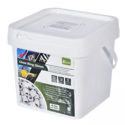 Gloxy "Glass Ring" 25 мм, 4.5 л (керамические кольца) Gloxy "Glass Ring" 25 мм, 4.5 л (керамические кольца)