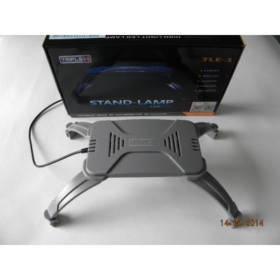 Светильник LED TLE-1 для морского аквариума 17х11х2см, 12вт, серый Светильник LED TLE-1 для морского аквариума 17х11х2см, 12вт, серый