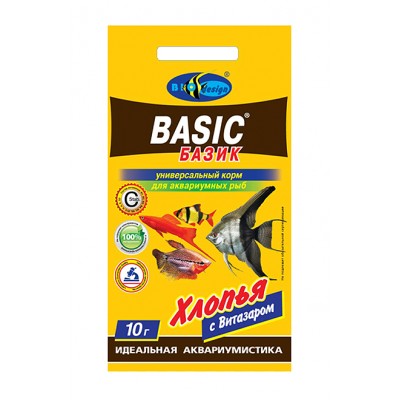 Биодизайн "Базик" 10г (хлопья) Биодизайн "Базик" 10г (хлопья)