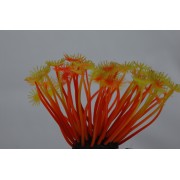 Коралл силиконовый жёлто-красный, 5*5*10 см (SH188RY)