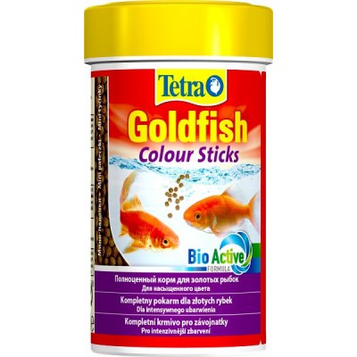 Tetra "Goldfish Colour Sticks" 100 мл (гранулы для усиления окраса у золотых рыбок) Tetra "Goldfish Colour Sticks" 100 мл (гранулы для усиления окраса у золотых рыбок)