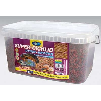 Биодизайн "Супер-Цихлид" 11л (палочки) Биодизайн "Супер-Цихлид" 11л (палочки)