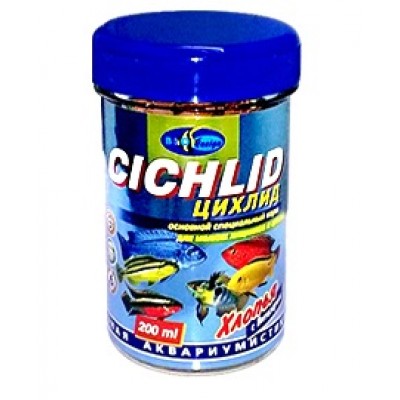 Биодизайн "Цихлид" 200 мл (хлопья) Биодизайн "Цихлид" 200 мл (хлопья)