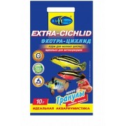 Биодизайн "Экстра-Цихлид" 10г (мелкие гранулы)