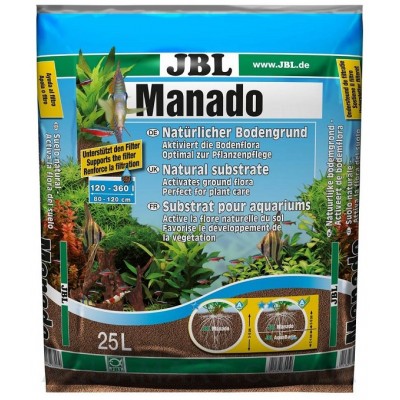JBL "Manado" 25 л (питательный грунт для растений) JBL "Manado" 25 л (питательный грунт для растений)