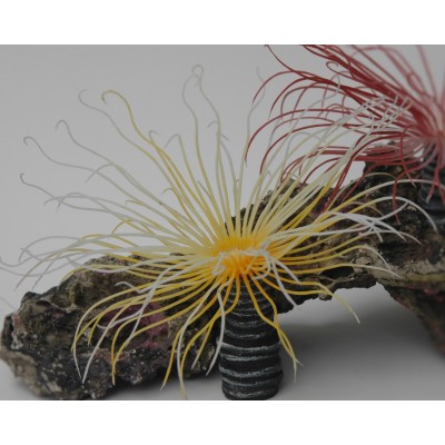 Коралл пластиковый жёлтый, 3*3*15 см (SH230Y) Коралл пластиковый жёлтый, 3*3*15 см (SH230Y)