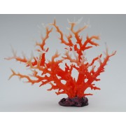 Коралл пластиковый оранжево-белый, 35*15*28 см (SH9106MORW)