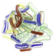 Prime "Цветные стеклянные палочки 002" 200 г (декоративный грунт)