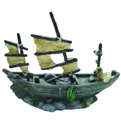 Prime "Затонувший парусник" 24*8*18 см (декорация пластиковая) Prime "Затонувший парусник" 24*8*18 см (декорация пластиковая)