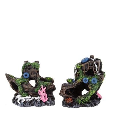 Prime "Обломки корабля" 16.5*6*8.5 см (декорация пластиковая) Prime "Обломки корабля" 16.5*6*8.5 см (декорация пластиковая)