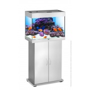 Биодизайн "Риф 60" Серебряный, 60л, 56*32*44 см, с освещением 2*15 Вт T8