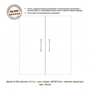 Ф-290 Белый (дверки для тумб Р 110/125/200/250; П 120/140/180/240)